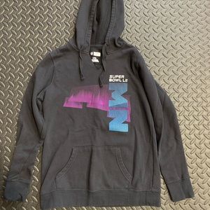 NWOT Woman’s Super Bowl Lll Medium Hoodie!!